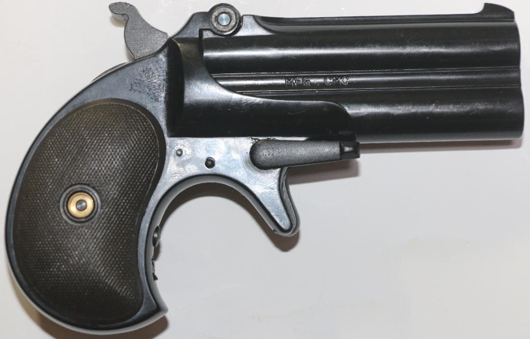 超希少CMC製　ABS樹脂モデルガン レミントン・ダブル・デリンジャー　 合法品