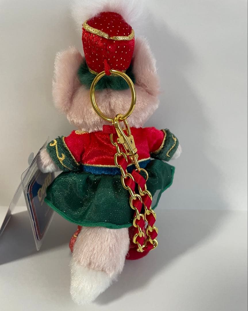 週末セール　香港ディズニーランドステラルーリーナベルぐるみキーチェーン4点セット