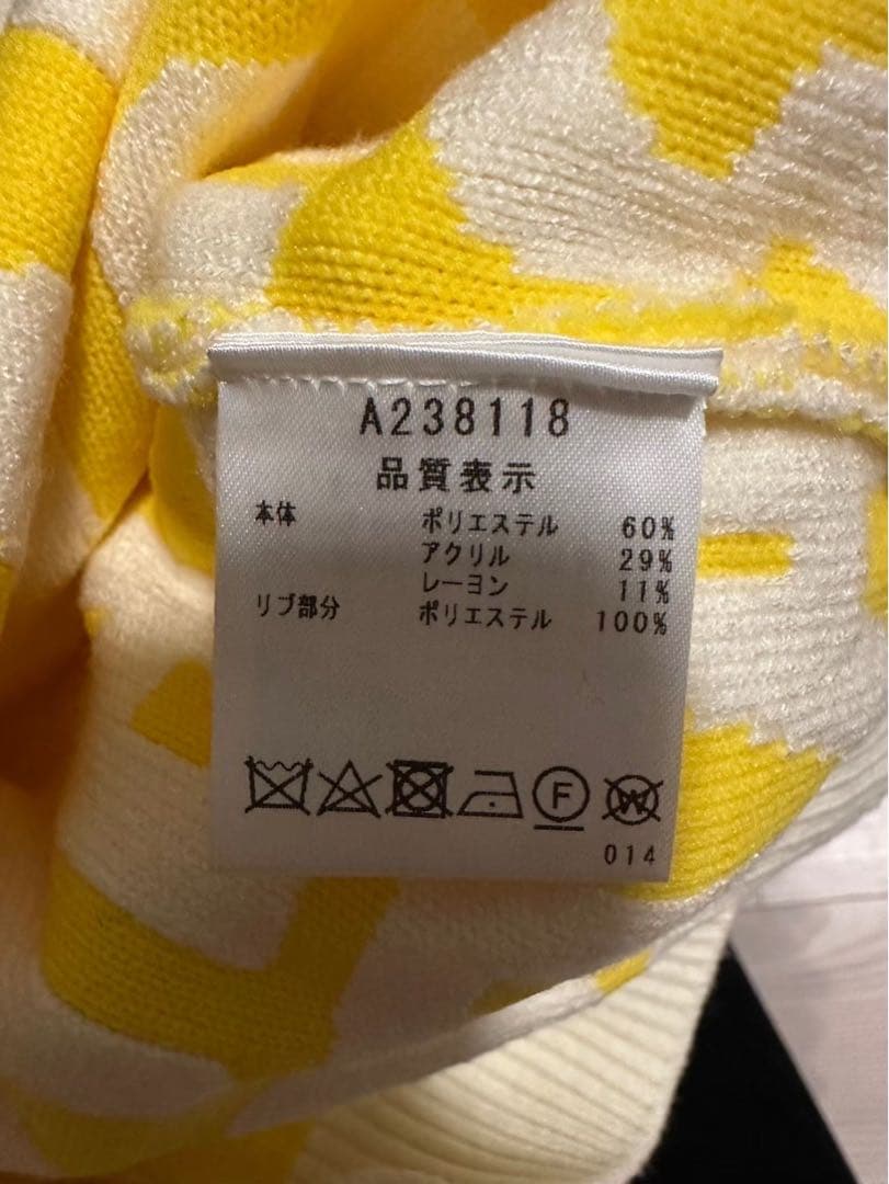 【新品未使用】archivio セーター36