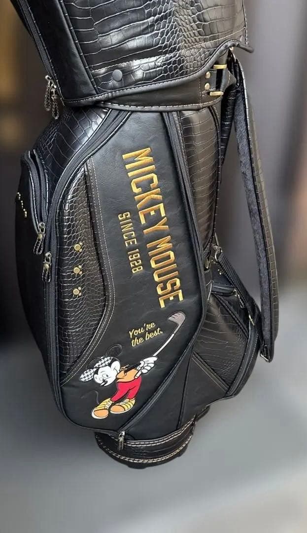 ミッキーマウス　キャディバック　ゴルフバック