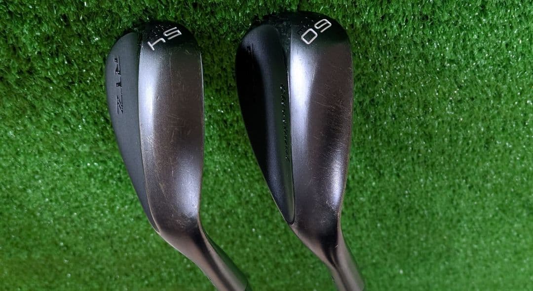 クリーブランド　RTZ ブラックサテンウェッジ