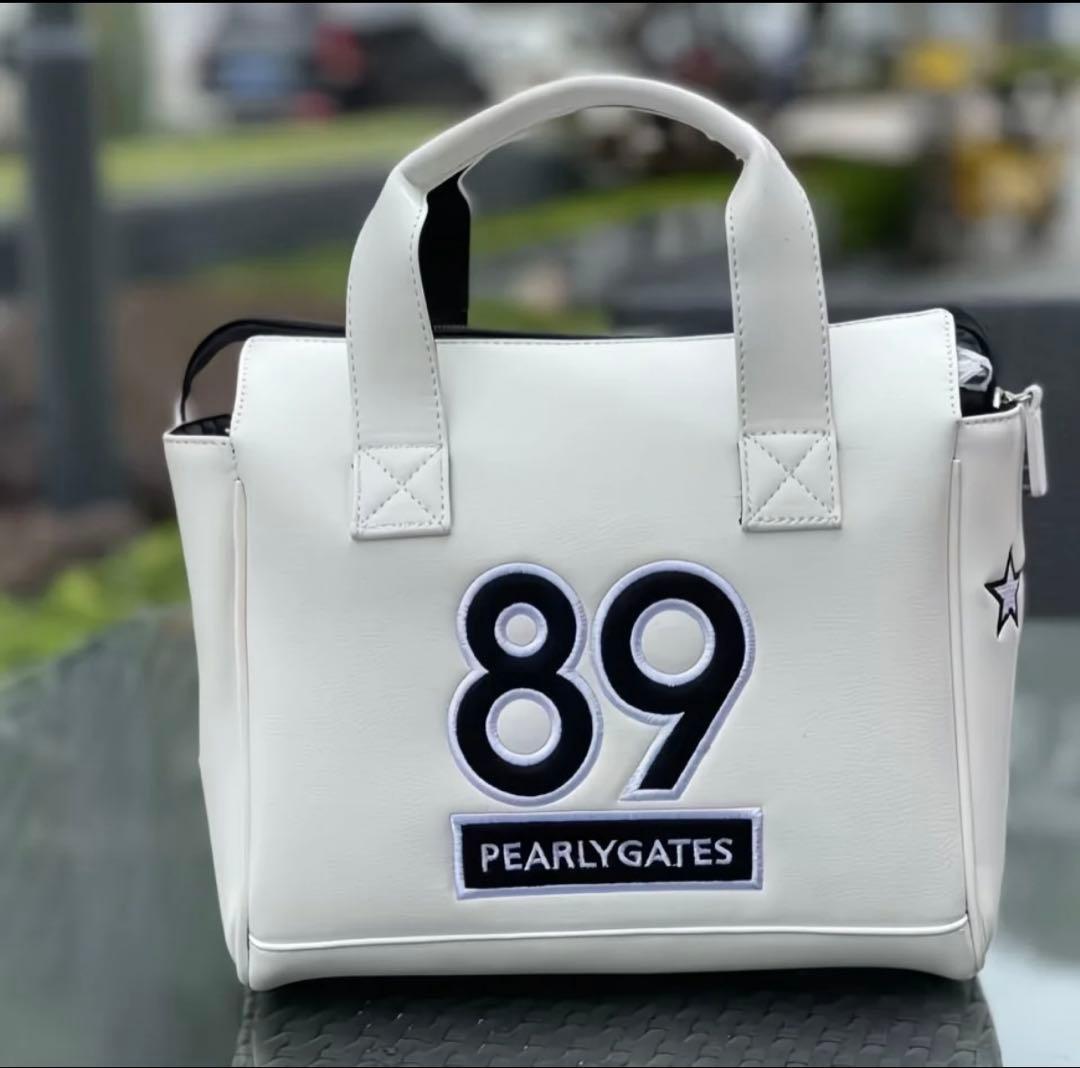 PEARLY GATES パーリーゲイツ　カートバック　新品タグ付　ホワイト