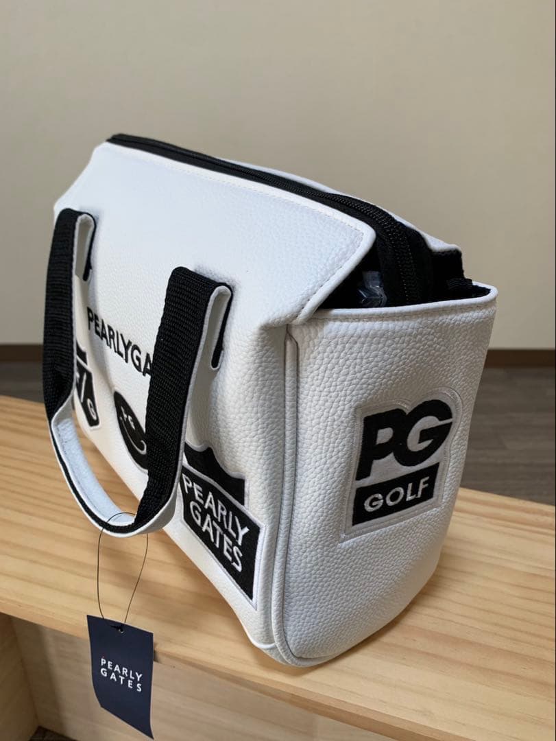 PEARLY GATES パーリーゲイツ　カートバック　新品タグ付　ホワイト