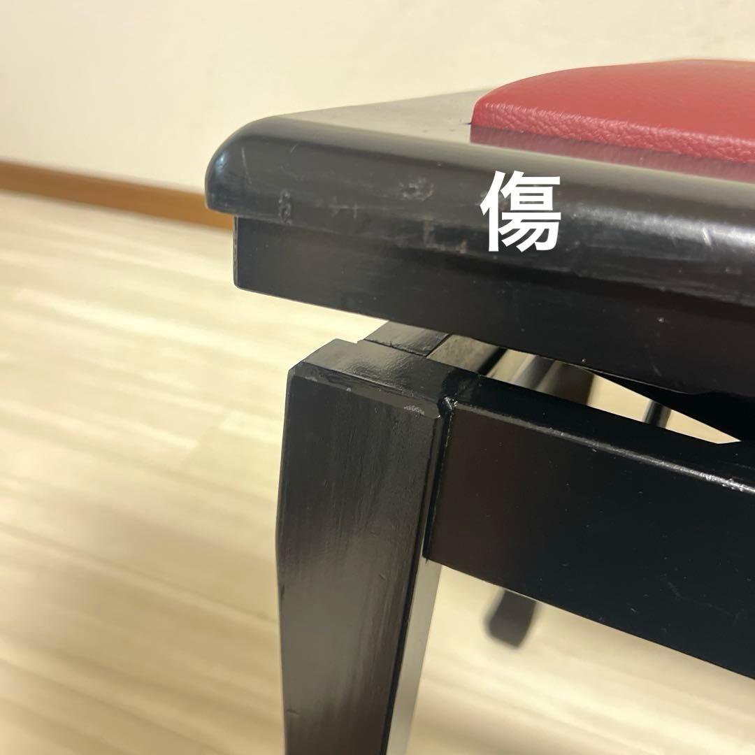 【中古リニューアル】猫脚デザイン背付ピアノ椅子(全国送料込み)トムソン椅子