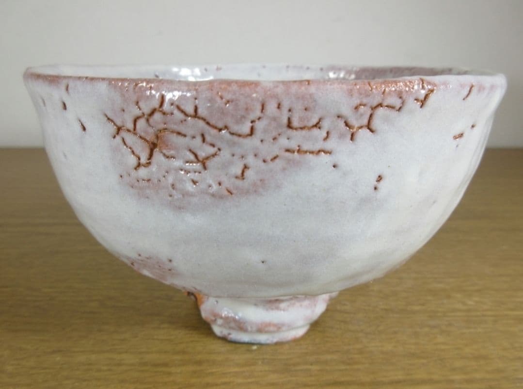 真作保証 吉田萩苑 自作 萩焼 玉隆窯 コレクター放出品 茶道具 山口県 萩市