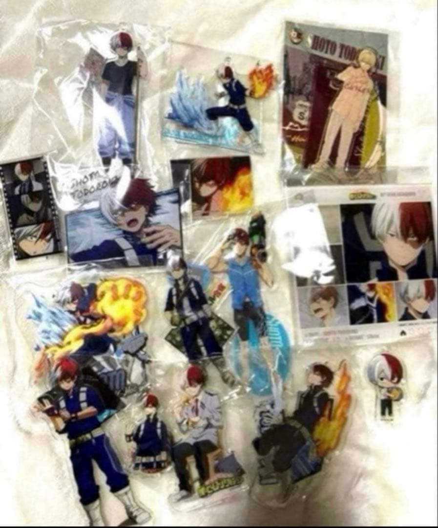 【まとめ売り】僕のヒーローアカデミア ヒロアカ 轟焦凍 缶バッジ ポストカード