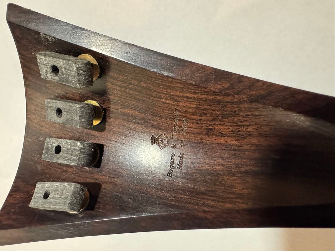 再値下げ！ボガーロ＆クレメンテ製 チェロテールピース マダガスカル紫檀 フレンチ