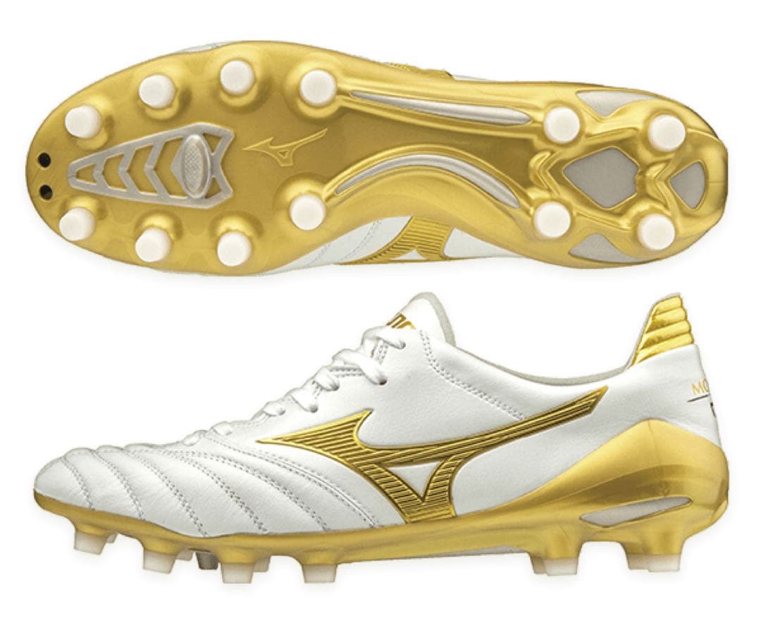 MORELIA NEO Ⅱ ホワイト✖️ゴールド 26.0cm