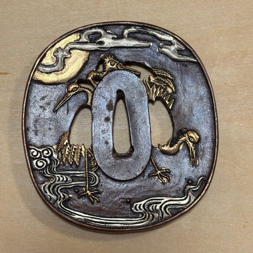 鍔(つば) 2点セット　一つは石黒政美