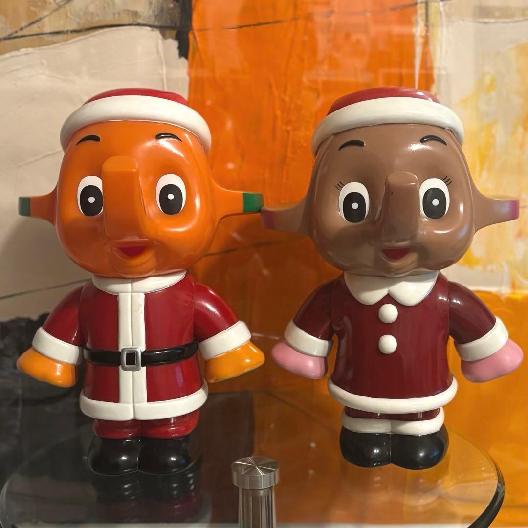 激レア！サトちゃん　サトコちゃん　サンタクロース　バンク　貯金箱　非売品