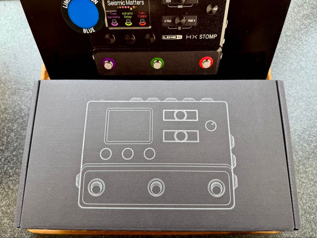 ★極美品★ LINE6 HX STOMP Limited BLUE おまけつき☆