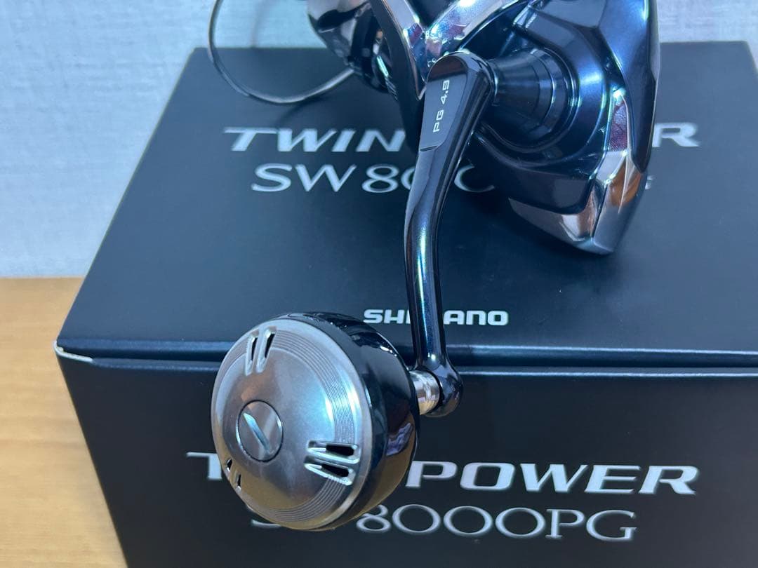 21 ツインパワー SW 8000PG シマノ ゴメクサス　ノブT50B付き