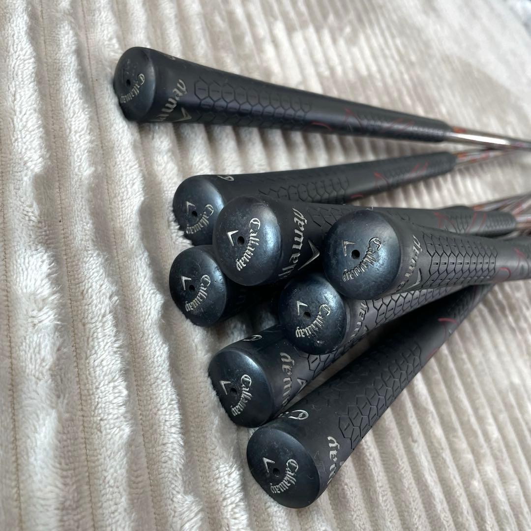 良品 キャロウェイ ディアブロ エッジ アイアンセット 右打ち8本 メンズ