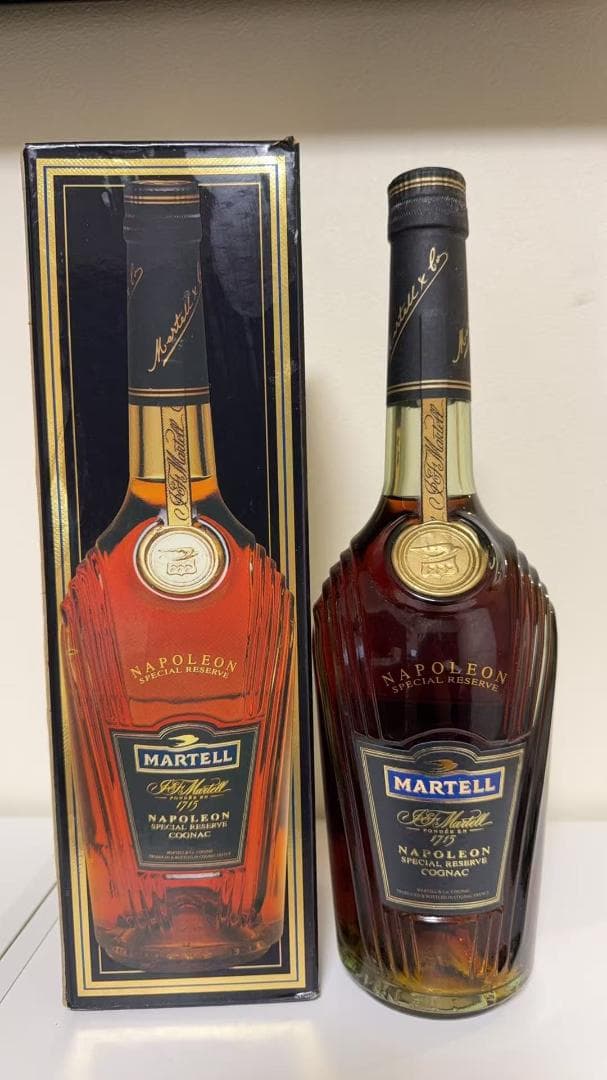 【未開封｜箱付】90年代 マーテル ナポレオン スペシャルリザーブ ブランデー