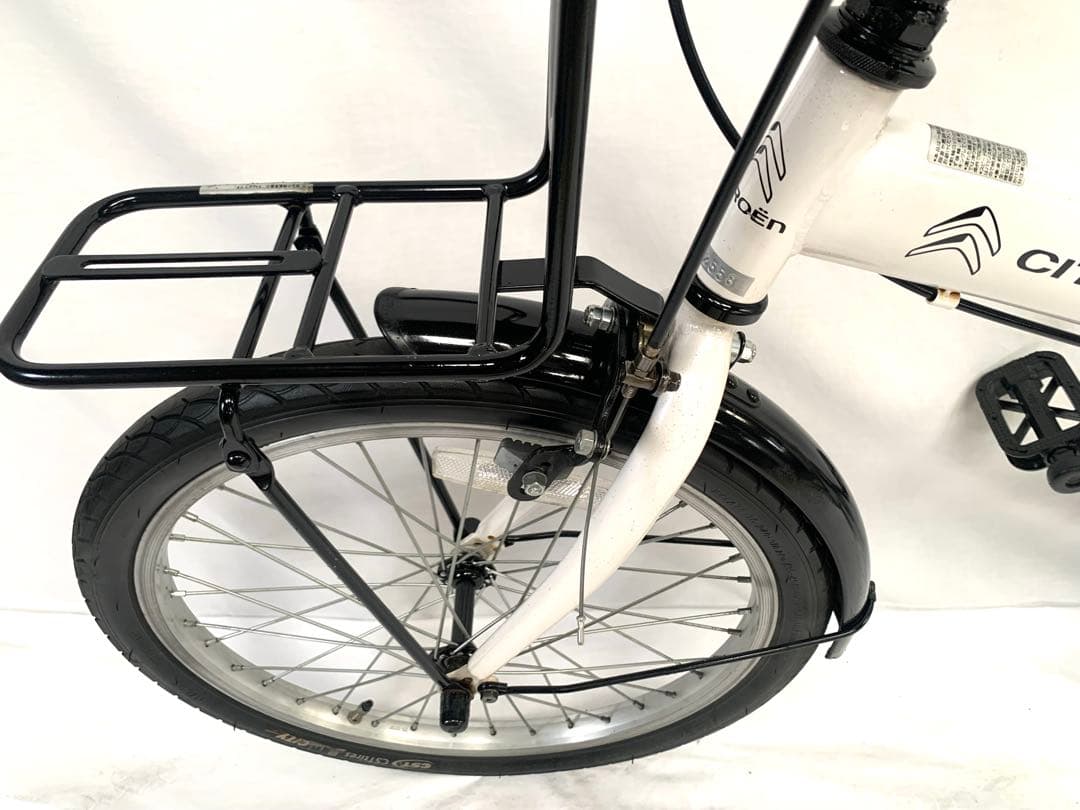【即乘】送料無料CITROEN折り畳み電動アシスト自転車 20インチ 動作確認済