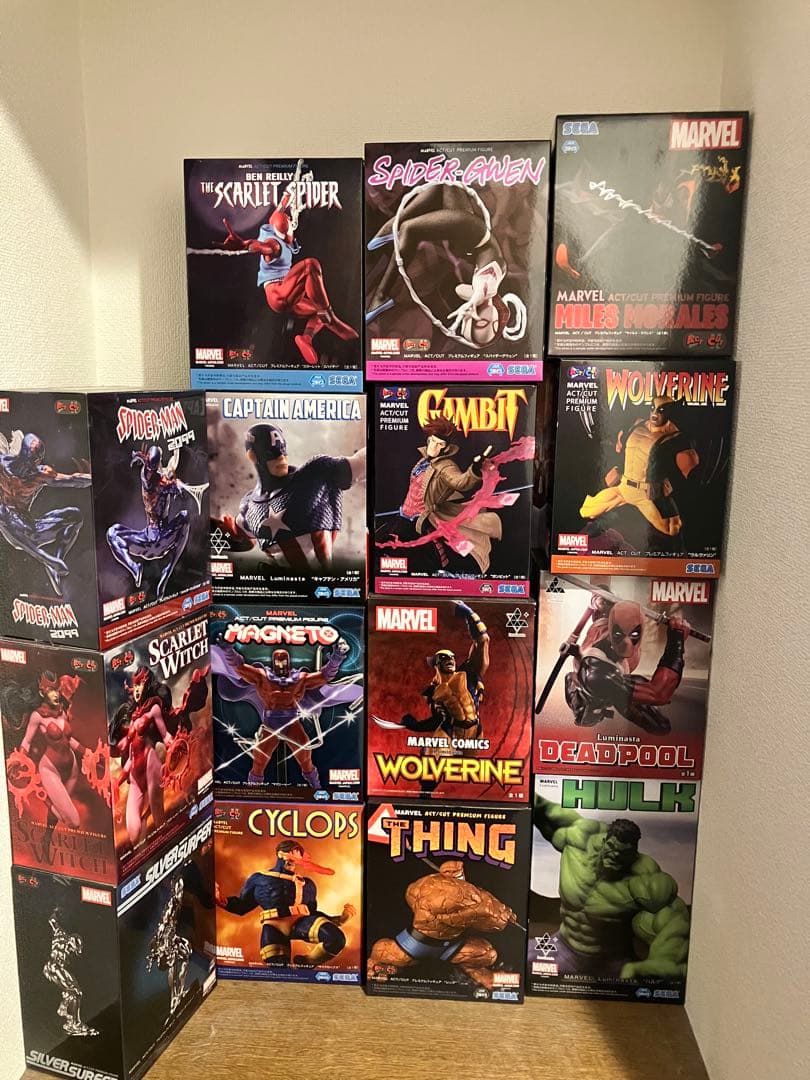 MARVEL フィギュアセット 15体セット