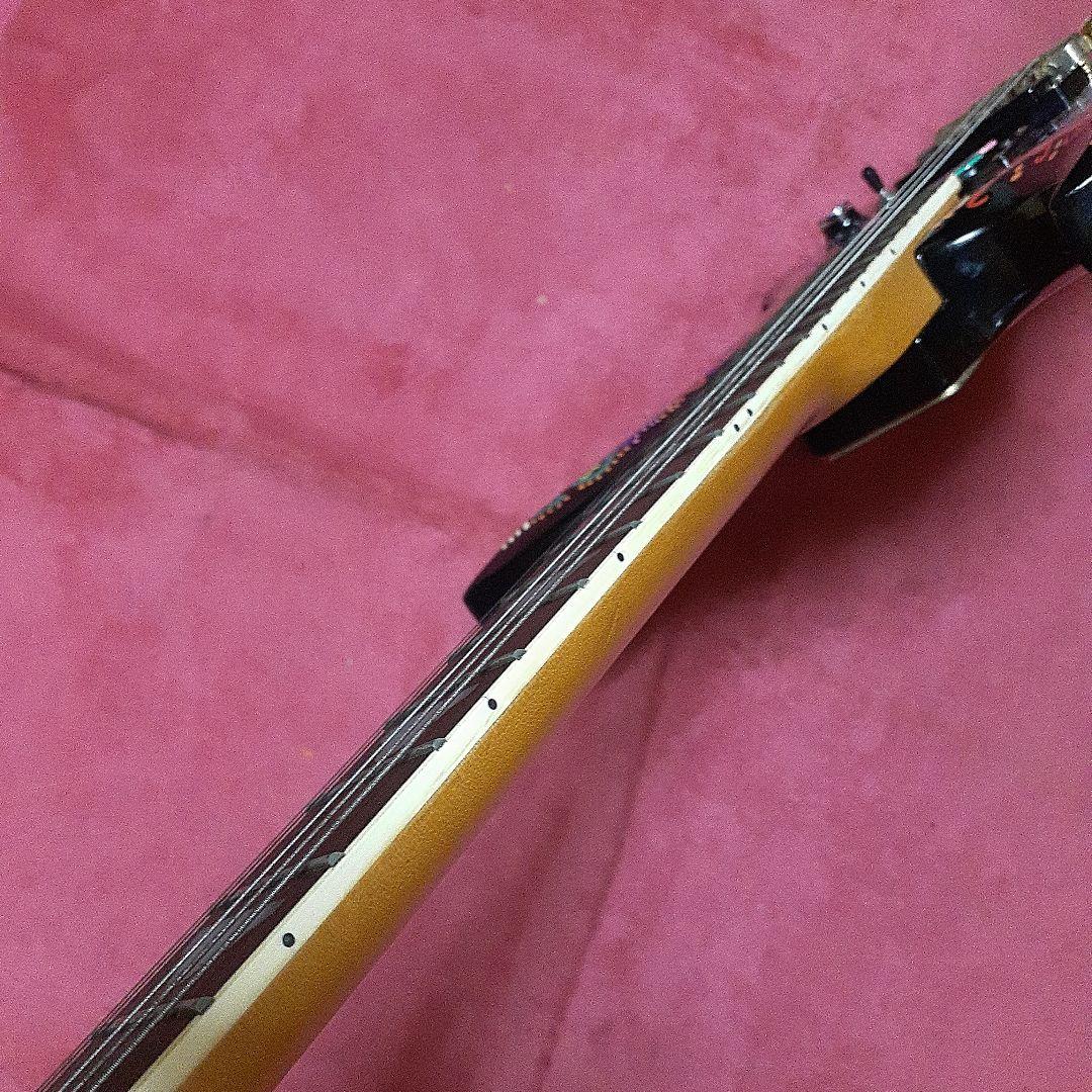 【良・美品】サイケペイント・hideモデル。MGモッキンバードエレキギター。