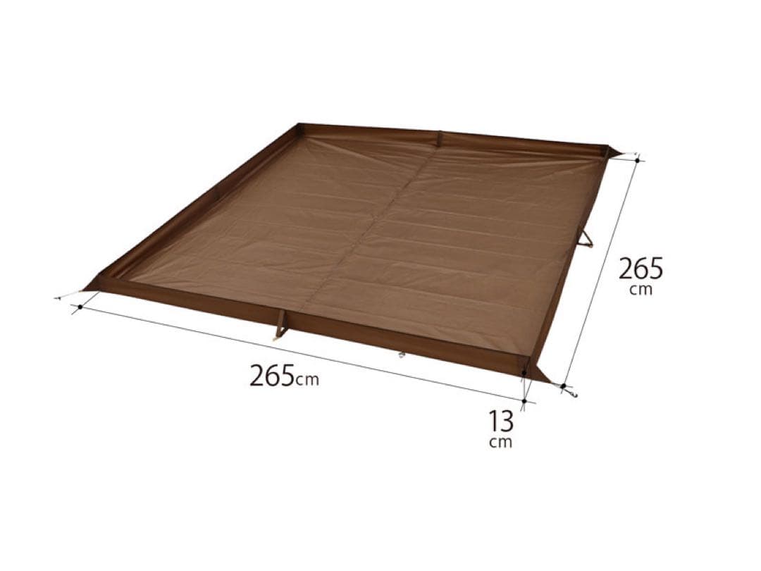 ゲリラッチョDOD カマボコテントセットの1つ