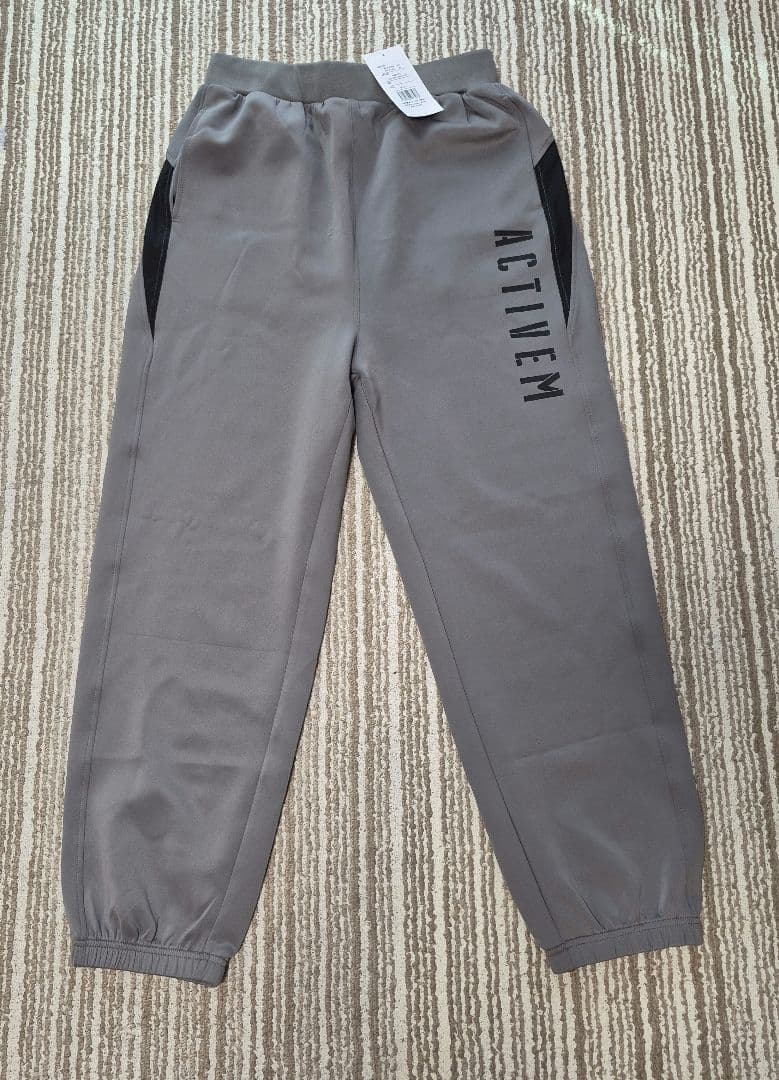 ACTIVEM フード付きスウェットセット グレー　新品タグ付