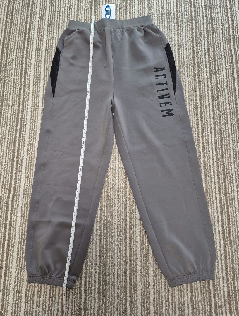 ACTIVEM フード付きスウェットセット グレー　新品タグ付