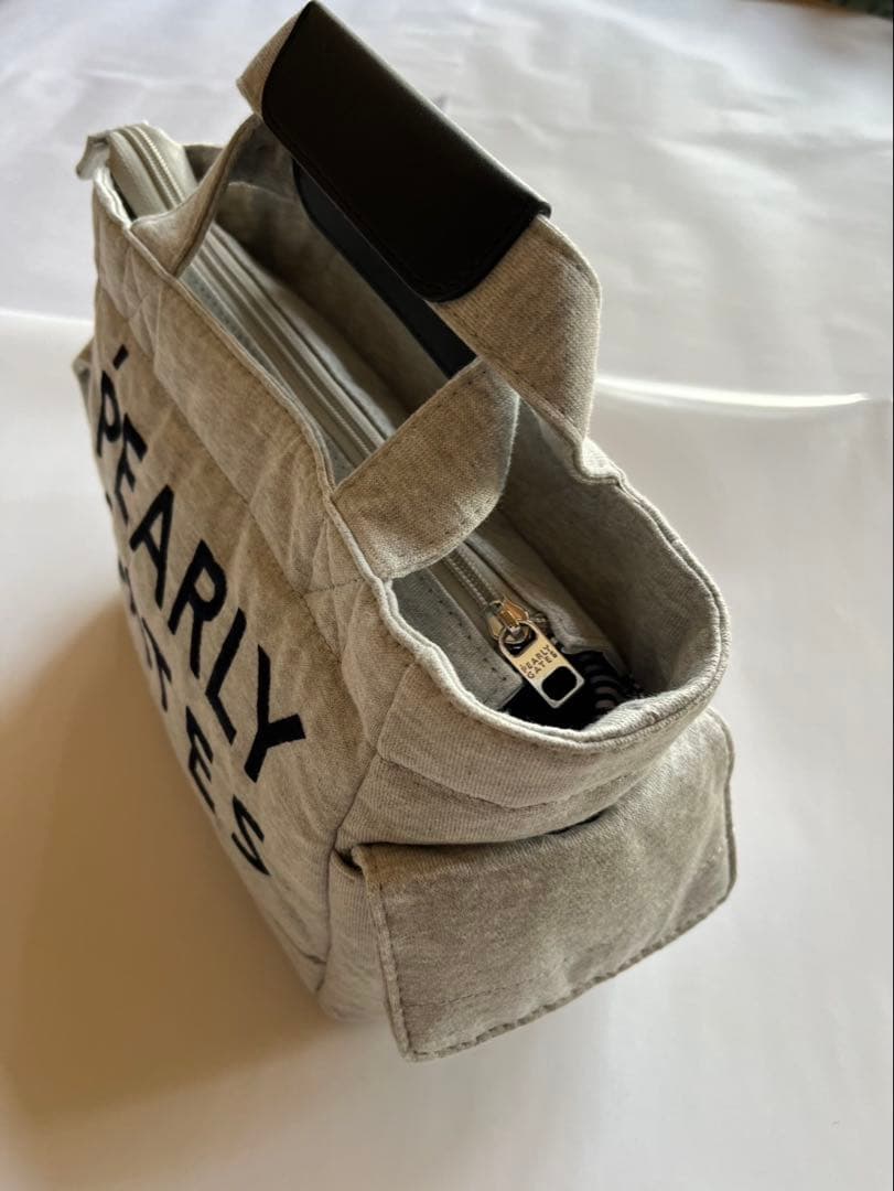 PEARLY GATES グレー トートバッグ
