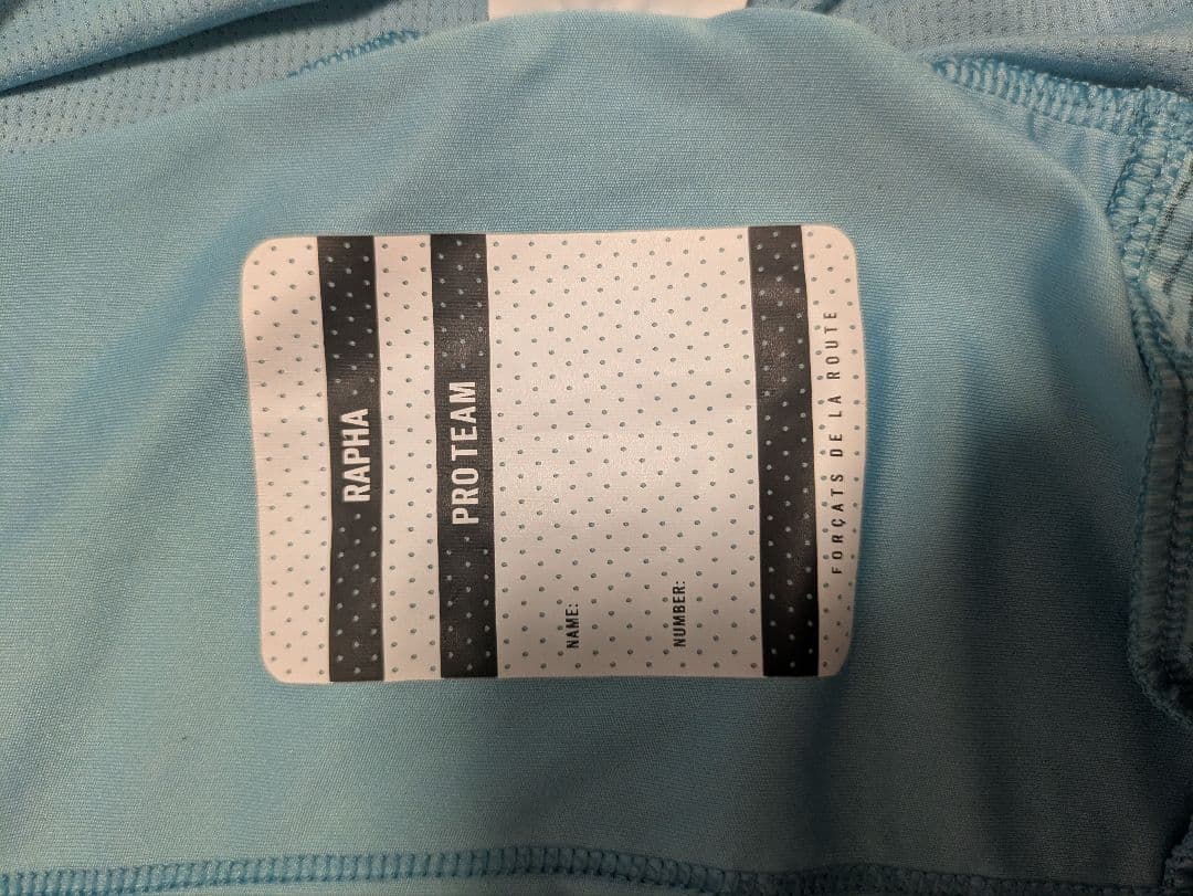 Raphaプロチーム サイクルジャージ Sサイズ　ウィメンズ　Pale Blue