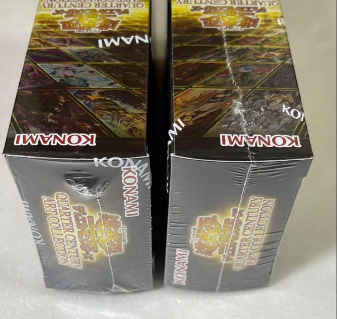 遊戯王OCG クォーターセンチュリーアートコレクション 2BOX シュリンク付き