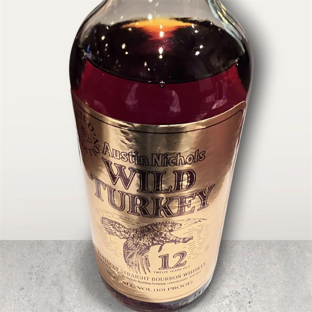 ワイルドターキー12年リミテッドエディション　50.5%750ml限定品/古酒