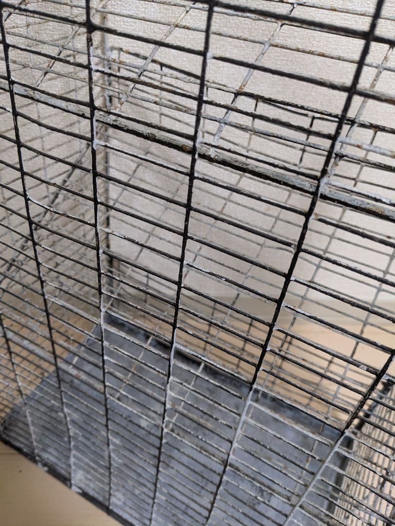 シャビー　昭和レトロ　金属製ワイヤーラック　使い方はあなた次第