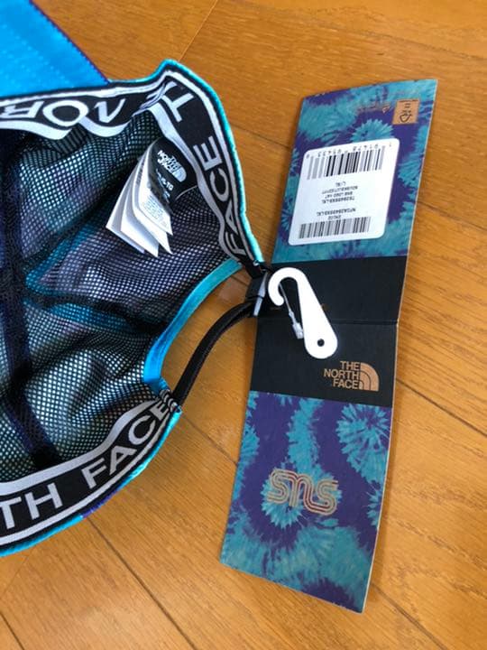 NORTHFACE ×SNS Cap エメラルドグリーン ナイロン