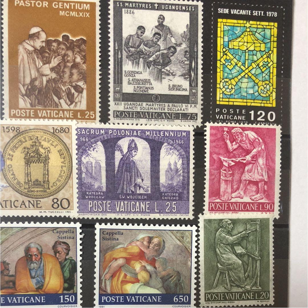 新春セール バチカンの切手