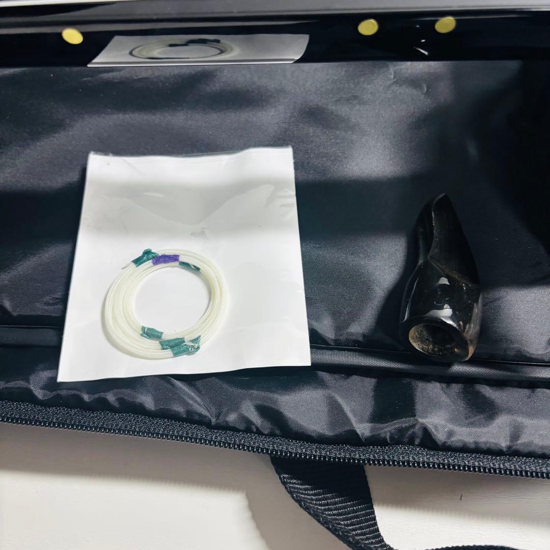 【美品】沖縄 三線 本蛇皮 三味線 ケース付き 初心者 入門