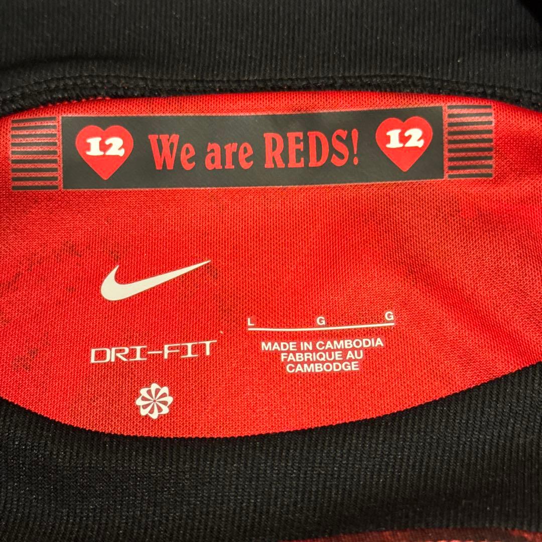 半額 新品 浦和レッズ 西川周作 J1 600試合 出場記念 ユニフォーム L