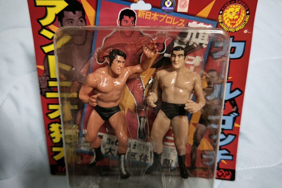 アントニオ猪木　VS　カール・ゴッチ　フィギュア　美品