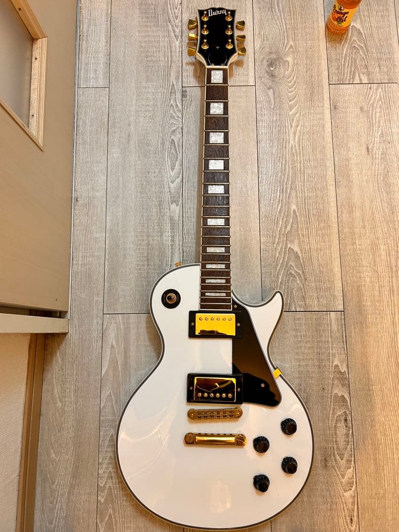 【値下げしてます！】Burny レスポールタイプ ホワイト