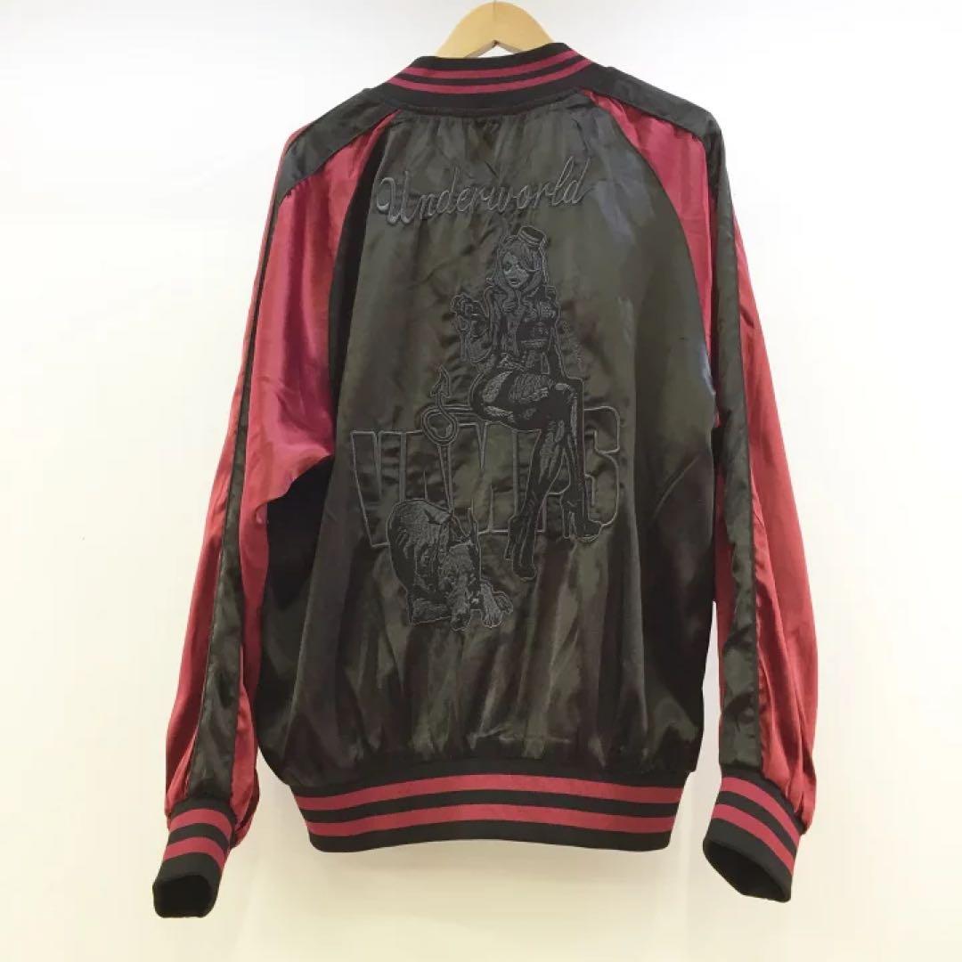 VAMPS スカジャン【UNDERWORLD数量限定特別BOX付属品】黒/赤