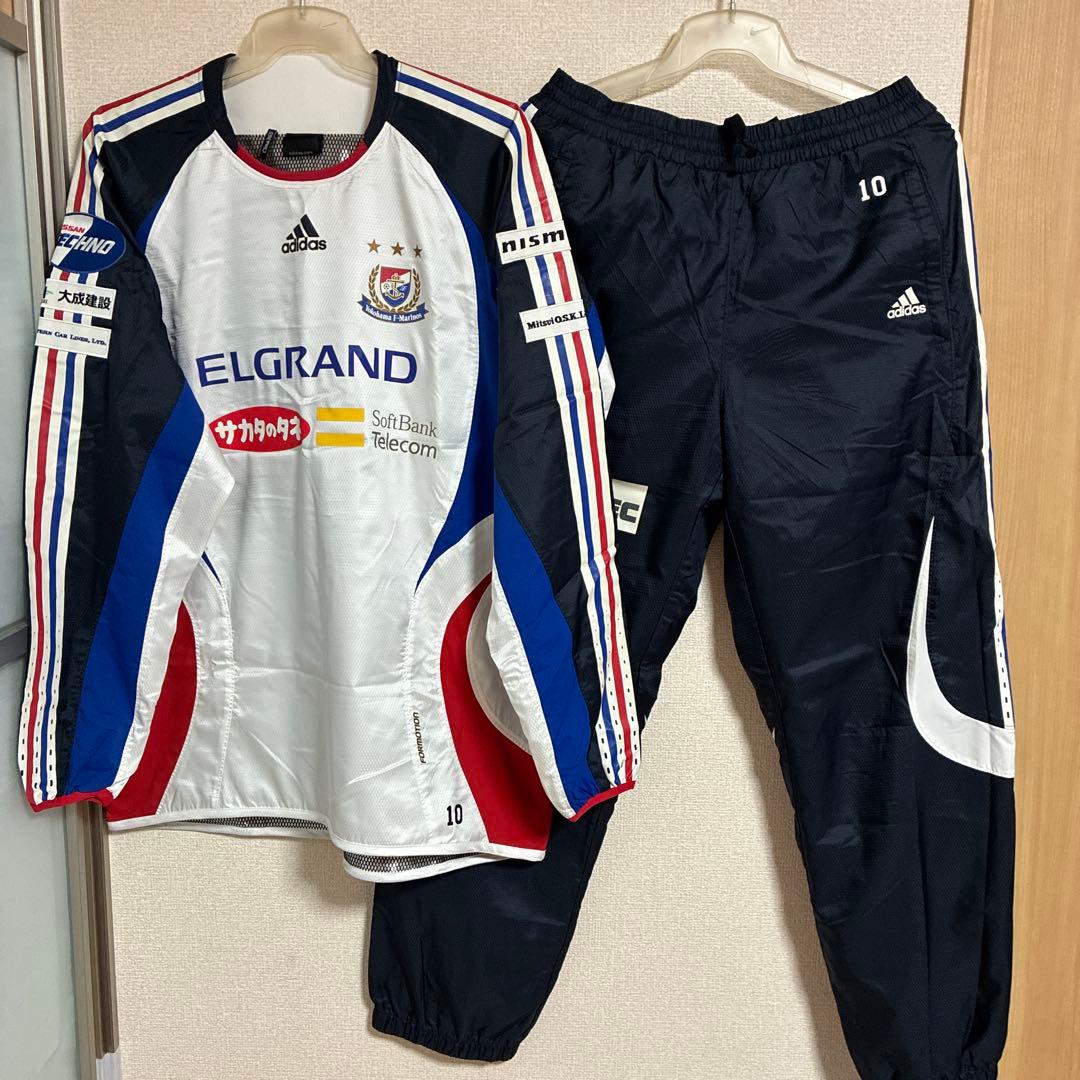 【激レア】横浜F・マリノス 2007年ピステ上下 山瀬選手10番