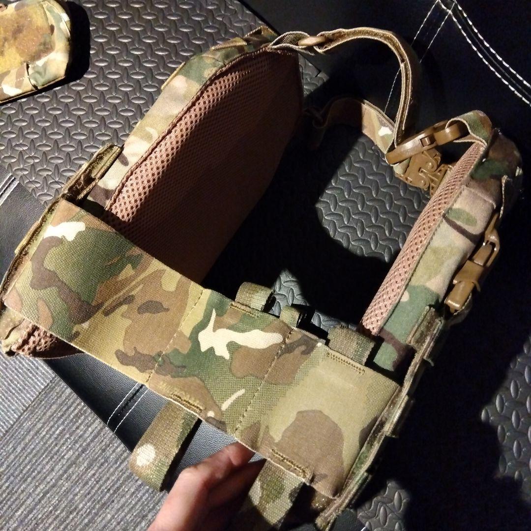 イェーガークラフトデザイン　ASPCⅡ プレートキャリアー マルチカム　改造品