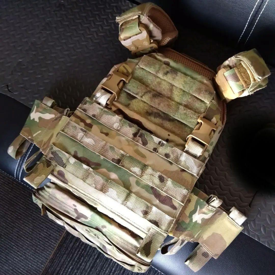 イェーガークラフトデザイン　ASPCⅡ プレートキャリアー マルチカム　改造品