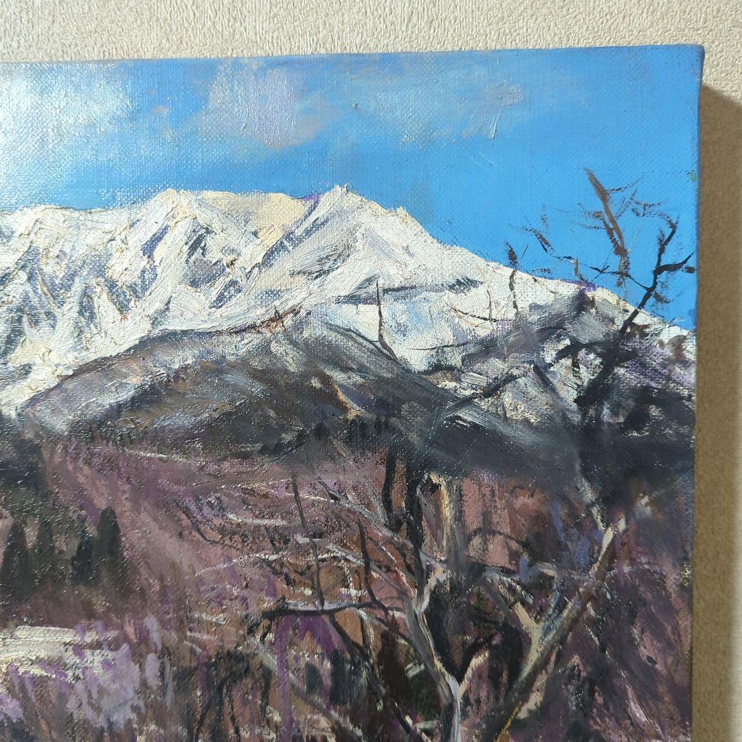 F6号油彩画（額縁なし)No.55