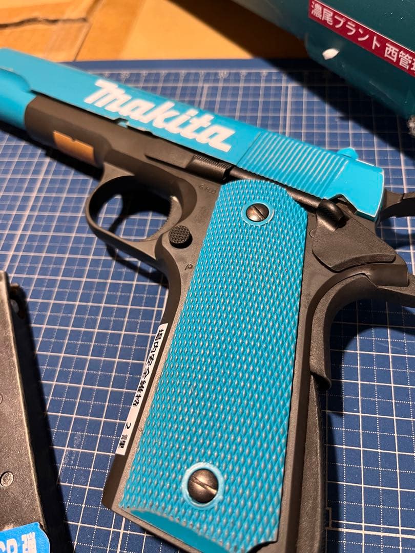 Marui Makitaカスタム ガスガン 専用ケース付き　ジャンク