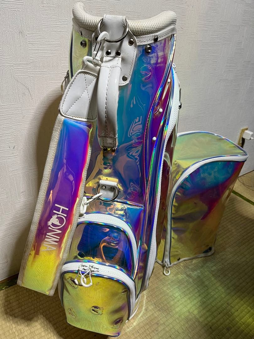 稀少品！HONMA ホンマ　スケルトン クリアキャディバッグ CB12060