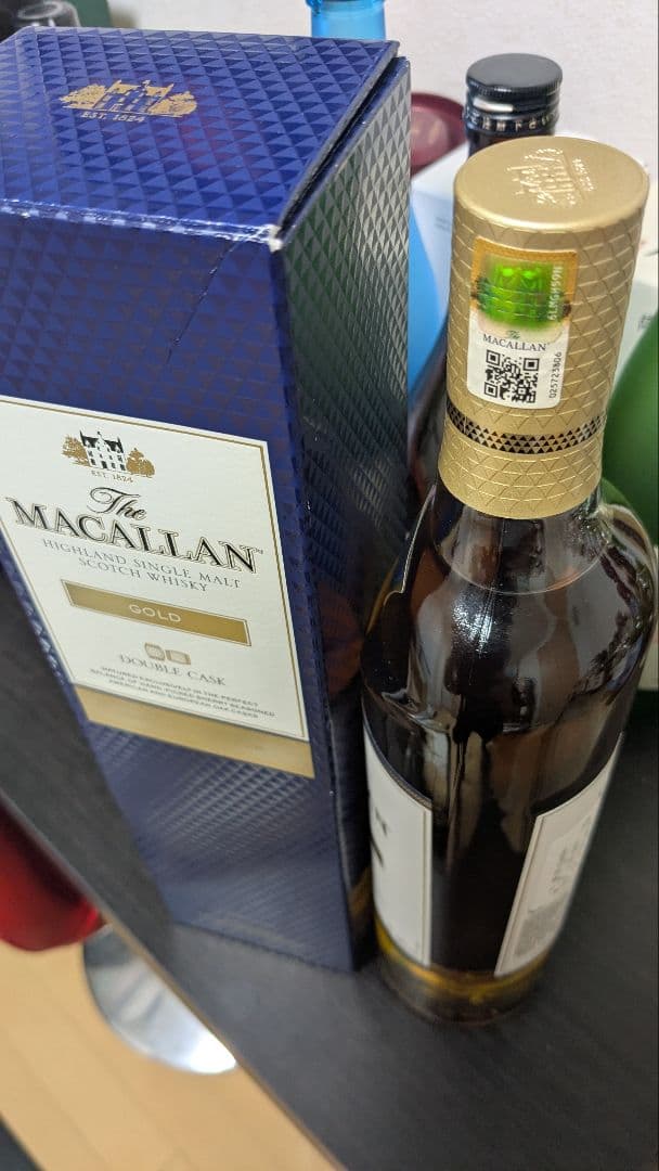 【終売品　希少】マッカランダブルカスク　ゴールド