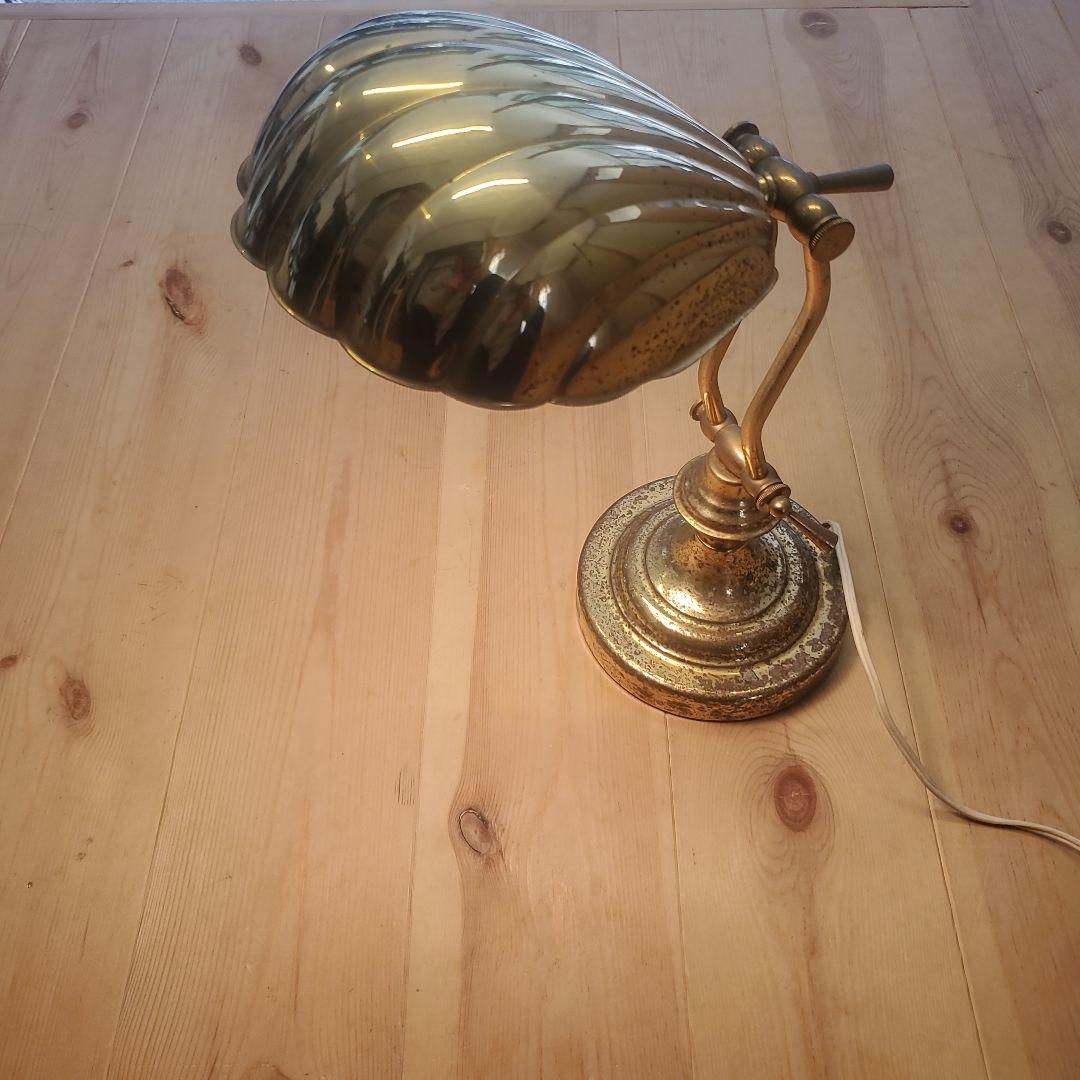 ヴィンテージ シェル型ランプ