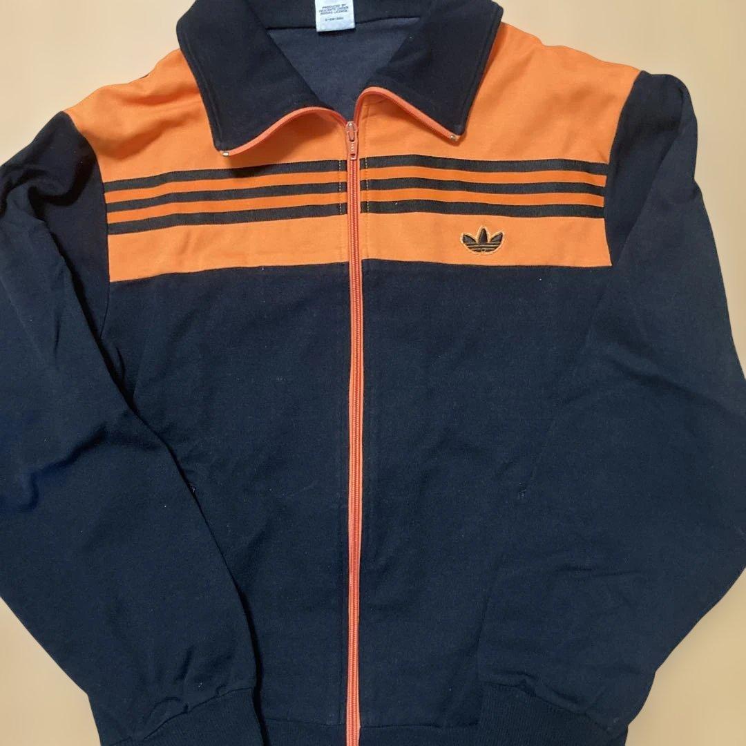 70s adidas アディダス トラックジャケット　ジャージ　ヴィンテージ　Ｌ