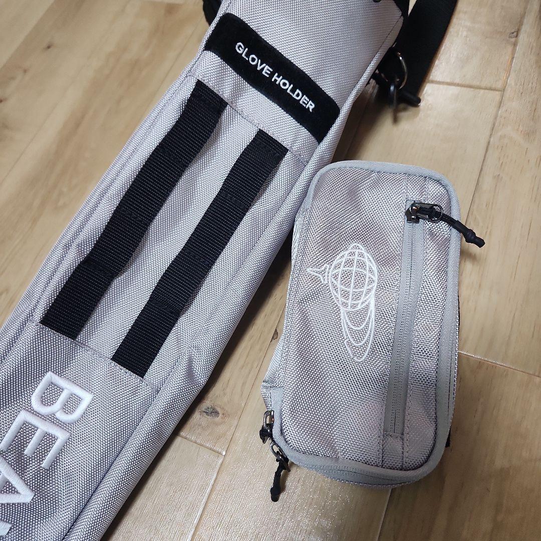 値下げしました！/BEAMS GOLF ビームスゴルフ /セルフバッグ/グレー