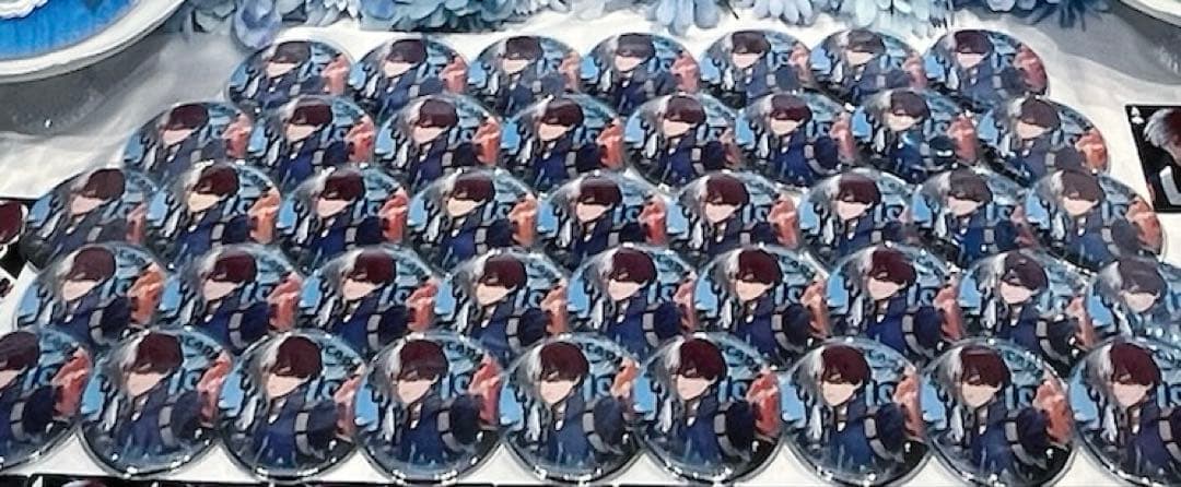 轟焦凍 原作 痛バ 缶バッジ