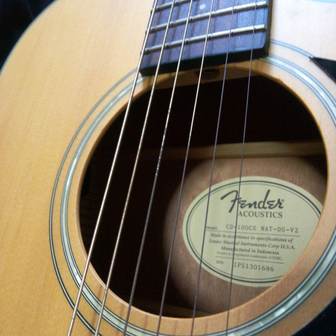 フェンダー エレアコーステックギター CD 100CE
