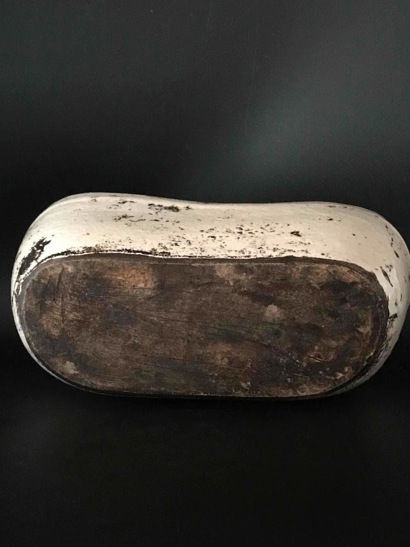 中国骨董　宋時代　磁州窯真珠蓮池紋枕　旧家蔵出し(B-3)