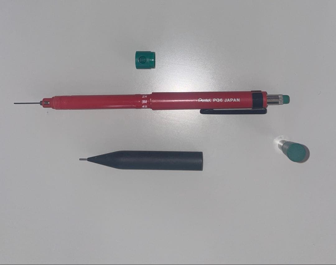 新品　廃盤　Pentel　パーソンズコレクション　PQ6　シャーペン　おまけ付き